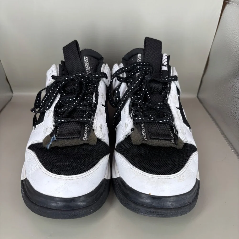 Nike Dunk Low Jumbo Reverse Panda Black White DV0821-002 Mens 10.5 Sneaker - Picture 2 of 7